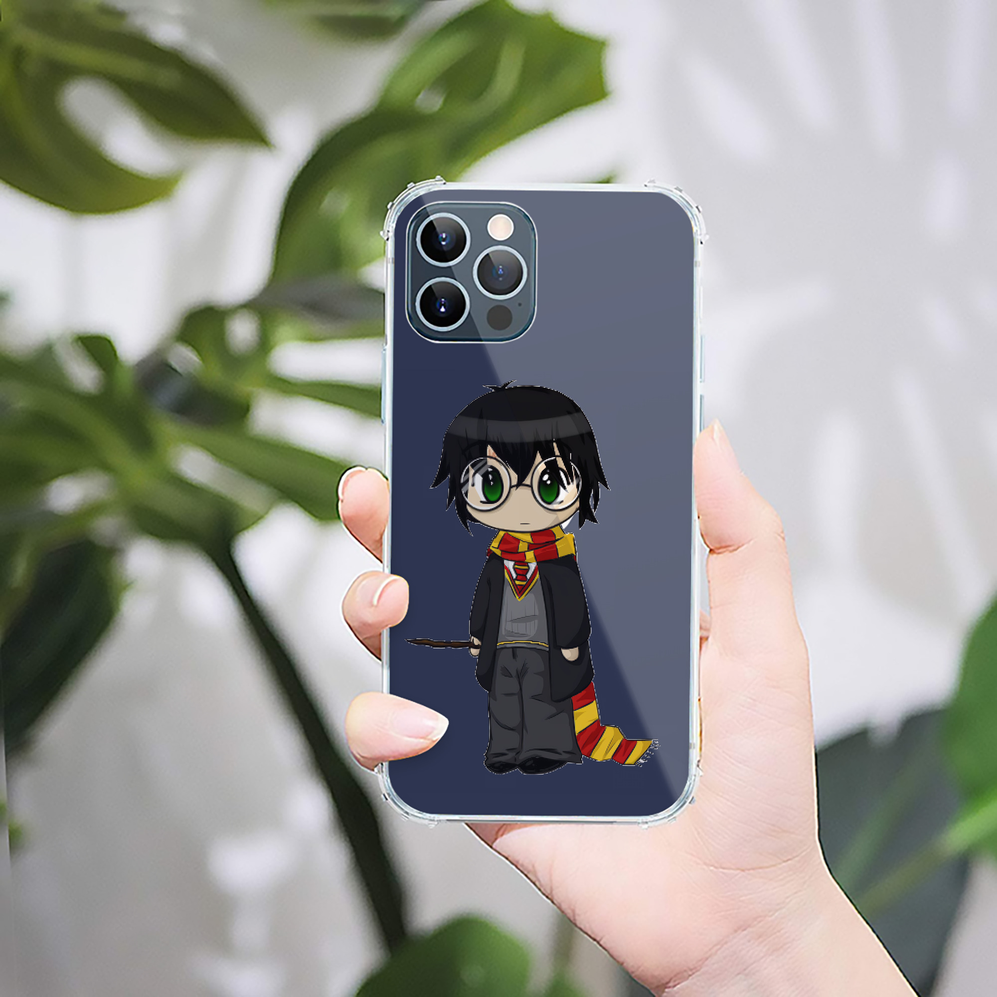 （画像用） Harry Potter ハリー・ポッターシリーズ 【iPhone 12シリーズ対応】透明スマホケース（クリアソフトケース）